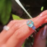 Anel Esmeralda Colombiana com Brilhantes