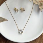 Colar Ponto de Luz Branco maior - Imagem 3