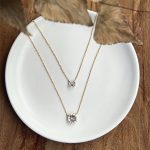 Colar Ponto de Luz Branco maior - Imagem 2