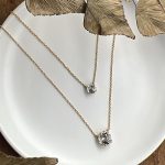 Colar Ponto de Luz Branco maior - Imagem 4