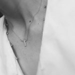 Colar Cristo de brilhantes - Imagem 3