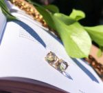 Brinco Cristal Branco Maior