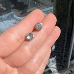 Brinco Topázio Azul