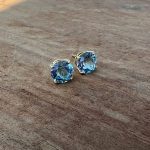 Brinco Topázio Azul - Imagem 3