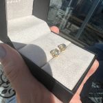 Brinco Ametista Verde