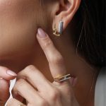 Argola quadrada lisa - Imagem 2