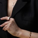 Anel quadrado liso grande - Imagem 5