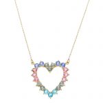 Colar Coração Colors - Imagem 4