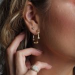 Argola com Caixas de Brilhante