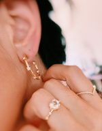 Anel Coração Prasiolita com Brilhantes - Imagem 3