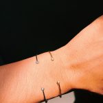 Bracelete Aberto com Brilhantes