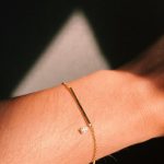 Pulseira Palito Gota com Brilhantes