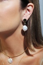 Brinco barroca com brilhante