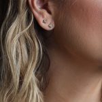 Brinco solitário 20 pontos total